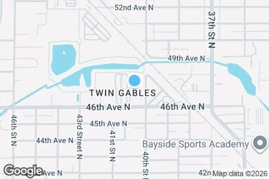 Map image of the property - 4055 46th Ave N