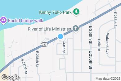 Map image of the property - Sunrise Apartments