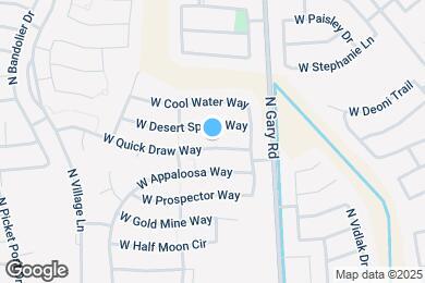 Map image of the property - 1710 W Quick Draw Way