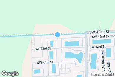 Map image of the property - 4219 SW 164th Ct