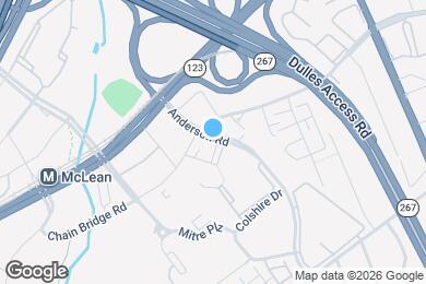 Map image of the property - The Point at McLean