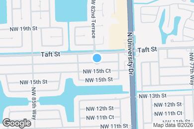 Map image of the property - 8220 NW 16th St