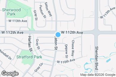 Map image of the property - 11160 Eaton St