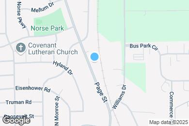 Map image of the property - 1335 N Page St