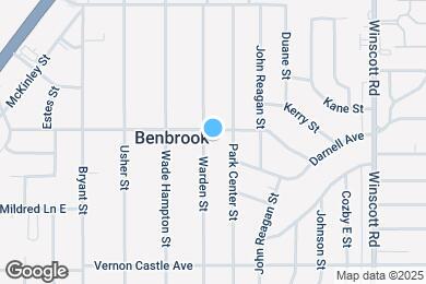 Map image of the property - 1103 Warden St