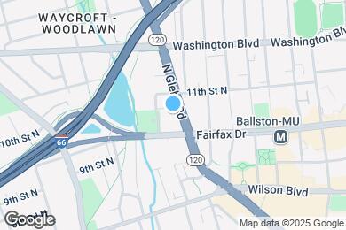 Map image of the property - 1008 N Glebe Rd