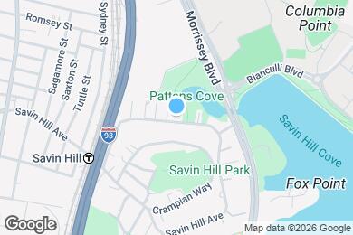 Map image of the property - 331 Savin Hill Ave