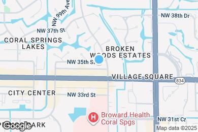 Map image of the property - 9660-9666 NW 35th St