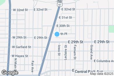 Map image of the property - 29th Street Townhomes