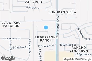 Map image of the property - 501 N Red Rock St