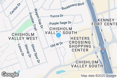 Map image of the property - 2105 Old West Pl