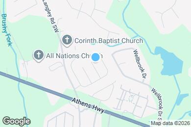 Map image of the property - 3252 Shady Valley Ct SW