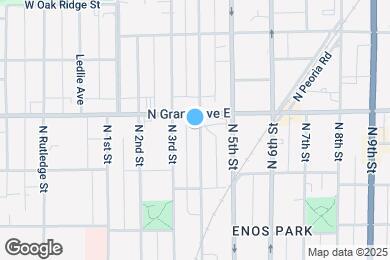 Map image of the property - 1167 N 4th St