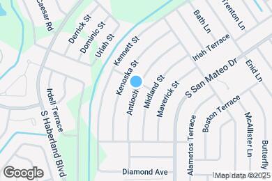 Map image of the property - 4527 Antioch St