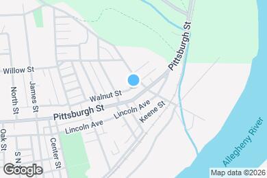 Map image of the property - 1028 Walnut St