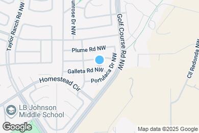 Map image of the property - 4715 Galleta Rd NW