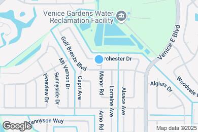 Map image of the property - 360 Gulf Breeze Blvd