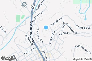 Map image of the property - 52 Alley Way