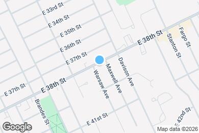 Map image of the property - 1409 E 38th St