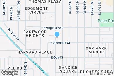 Map image of the property - 2513 N 28th St