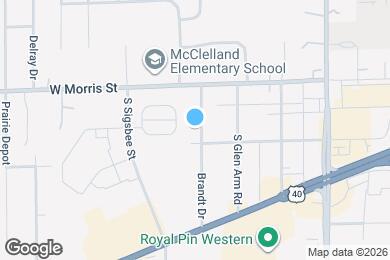 Map image of the property - 1238 Brandt Dr