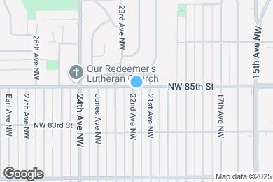 Map image of the property - 2119 NW 85th St