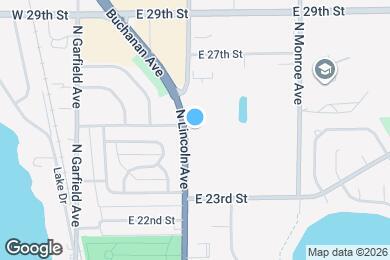 Map image of the property - 2480 N Lincoln Ave