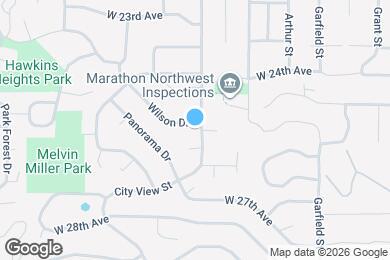 Map image of the property - 2490 Wilson Dr