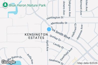 Map image of the property - 1679 April Ave