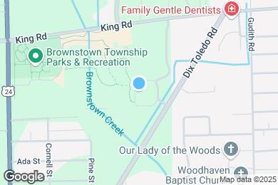 Map image of the property - The Meadows of Brownstown - a 55+ Community