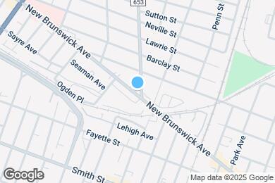 Map image of the property - 352 New Brunswick Ave