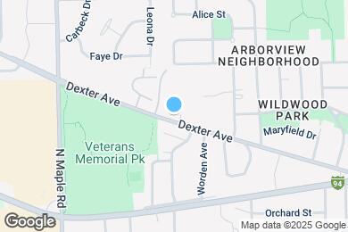 Map image of the property - 2210 Dexter