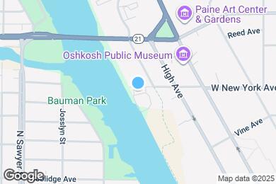 Map image of the property - 1713 W New York Ave