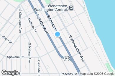 Map image of the property - 412 S Mission St