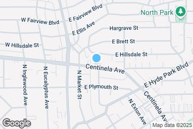 Map image of the property - 902 Centinela Ave