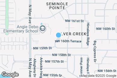 Map image of the property - 2721 NW 160th Terrace
