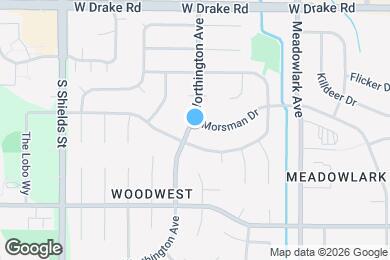 Map image of the property - 2824 Worthington Ave