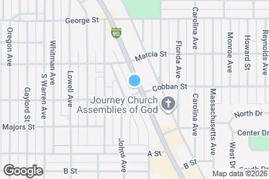 Map image of the property - 1957 Harrison Ave