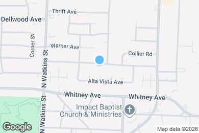 Map image of the property - 1939 Driftwood Ave