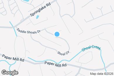 Map image of the property - 702 Shoal Cir