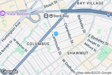 Map image of the property - 69 Dartmouth St