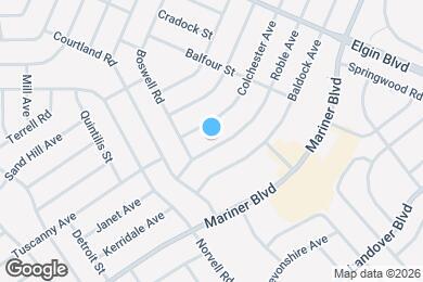 Map image of the property - 5113 Roble Ave
