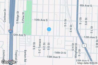 Map image of the property - 1120 S D St