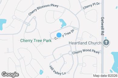 Map image of the property - 2639 Cherry Tree Dr