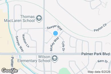 Map image of the property - 1606 McKay Way