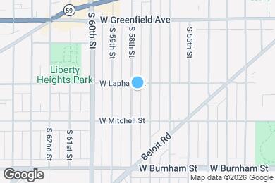 Map image of the property - 1612 S 58th St