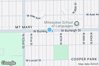 Map image of the property - 8823 W Burleigh St