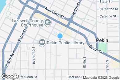 Map image of the property - 125 S 5th St