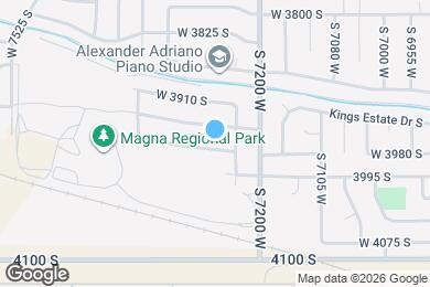 Map image of the property - 7272 W 3960 S