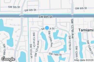 Map image of the property - 12921 SW 10th Terrace